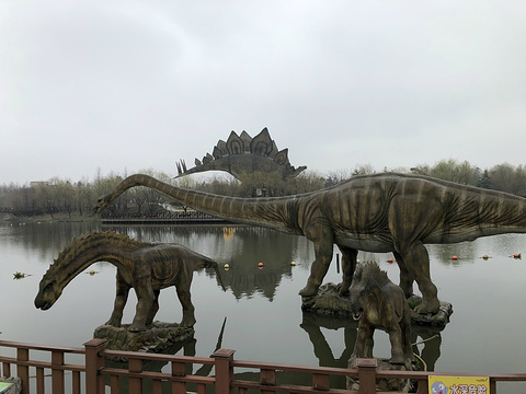 顾村公园自然谷恐龙乐园旅游景点图片