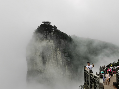 天门山山门旅游景点攻略图