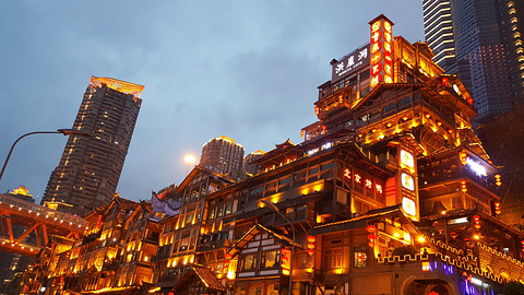 洪崖洞旅游景点攻略图