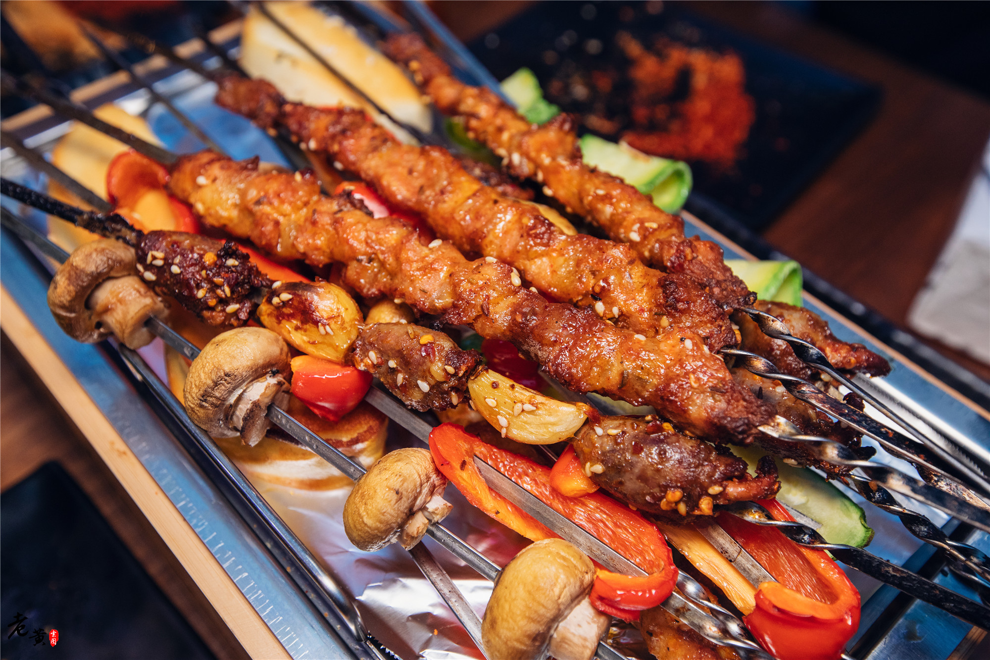 这道菜是我强烈推荐的实属当晚最佳菜品推荐菜品有黑胡椒牛腹条串法式