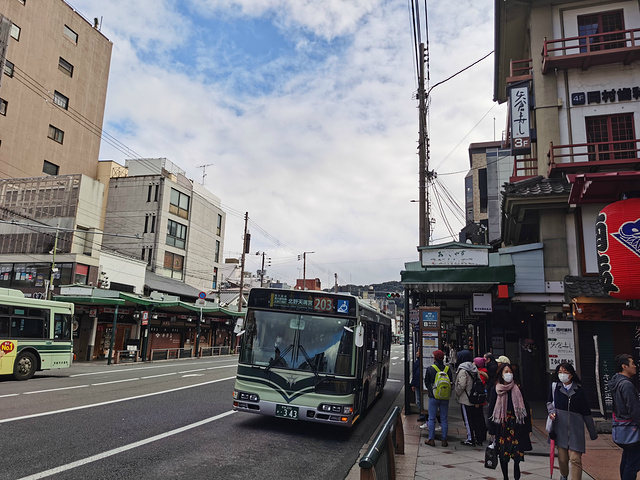 "祇园位于八坂神社前、鸭川到东大路通之间的四条通沿街，是京都最有名的艺伎区。可惜里面不允许拍照_祇园"的评论图片