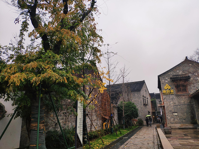 "12月 天气很冷 还下雨，但景色别有一番风味.老门东的历史街区可以逛逛，很有古代感_老门东历史街区"的评论图片
