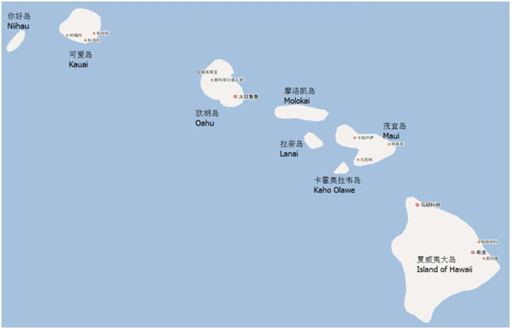 火奴鲁鲁地图位置图片