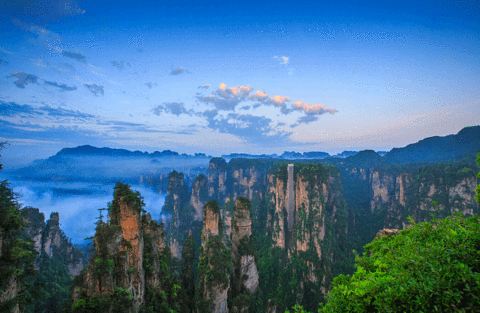 百龙天梯旅游景点攻略图