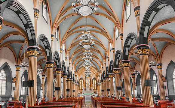 泛船浦天主教堂旅游景点图片