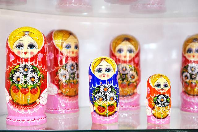 满洲里套娃景区