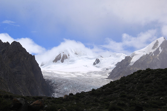 仁龙巴冰川旅游景点图片