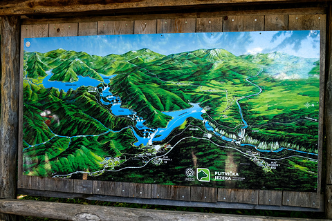普利特维采湖群国家公园旅游景点攻略图