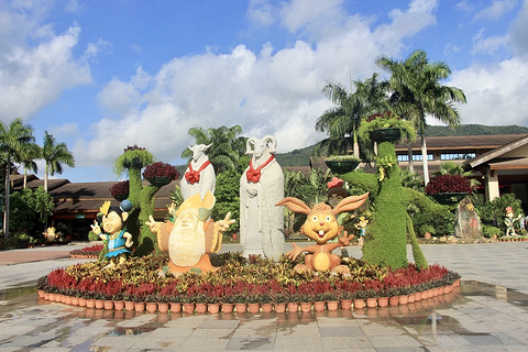呀诺达雨林文化旅游区旅游景点攻略图
