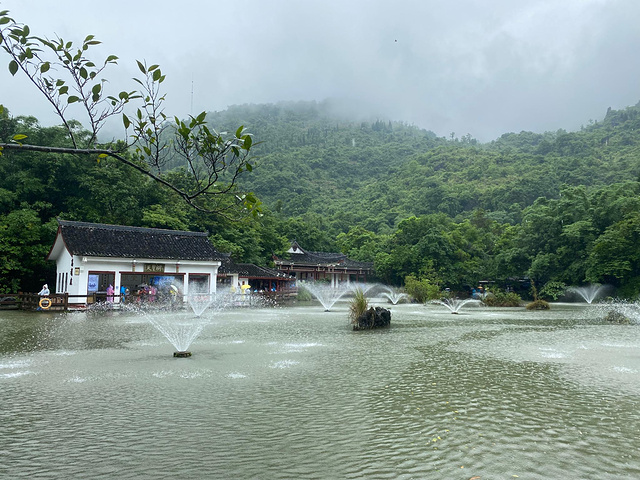 "阴雨天气的大瀑布景区真的宛如人间仙境，虽然全身都是水汽，但眼睛得到了满足_黄果树瀑布"的评论图片