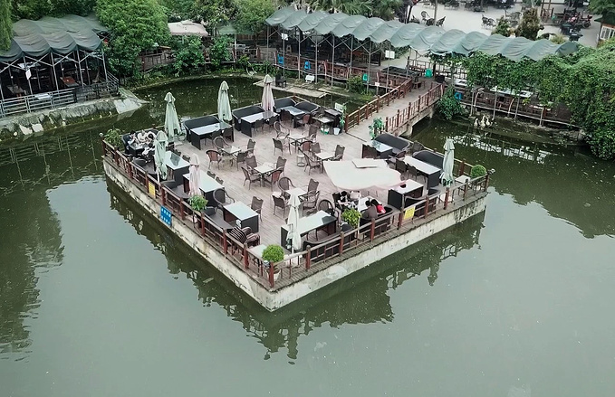 三圣乡白鹭湾印象花园图片