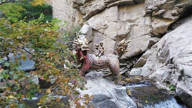 绵山风景区水涛沟