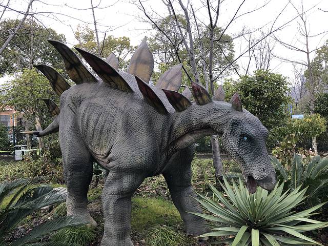 顾村公园自然谷恐龙乐园