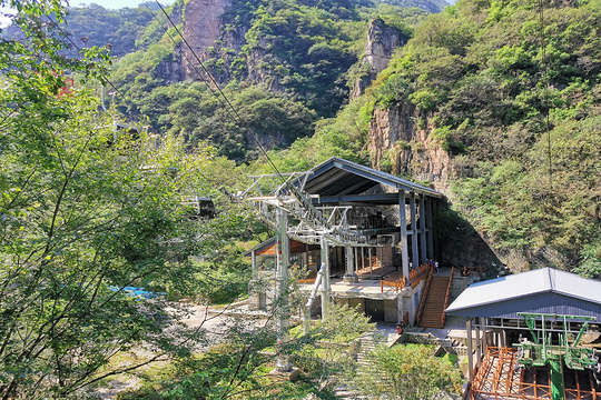 百里峡天梯栈道