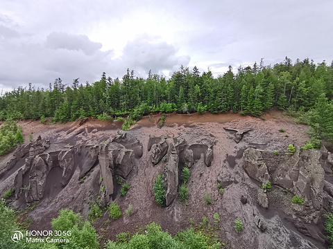 聚龙火山石林景区旅游景点攻略图