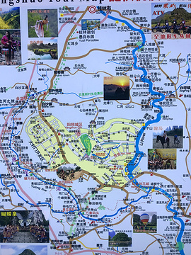 漓江风景名胜区旅游景点攻略图