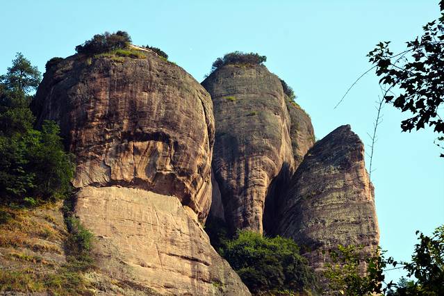 崀山紫霞峒图片图片