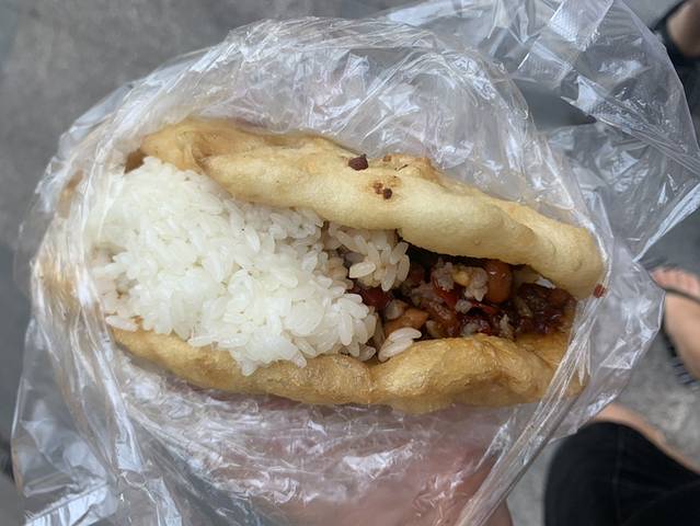 正宗老二中饼包糯米饭