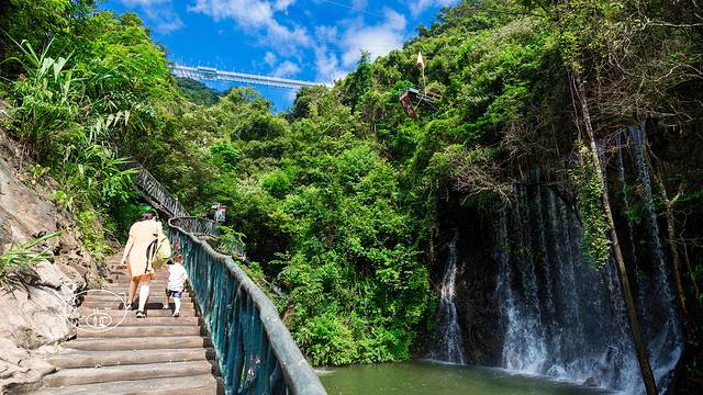 古龙峡大瀑布群