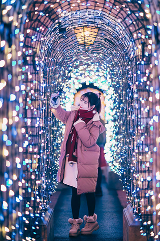 "...，欧式古典的建筑加上闪耀着星光的灯，丝毫让我想不到这是在日本，反倒有点像走在圣诞节的伦敦街头了_白色恋人公园"的评论图片