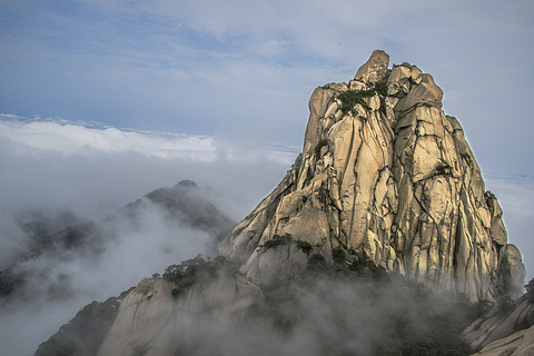 天柱山旅游景点攻略图