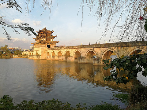 建水十七孔桥旅游景点图片