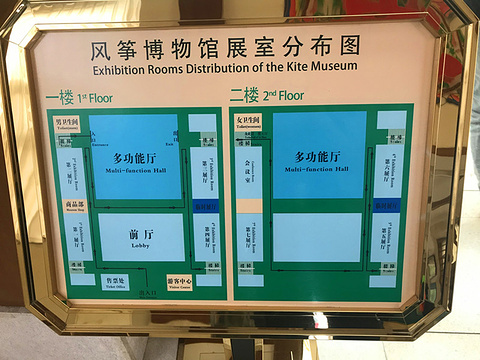 潍坊风筝博物馆旅游景点攻略图