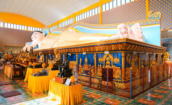 槟城泰国卧佛寺旅游景点图片