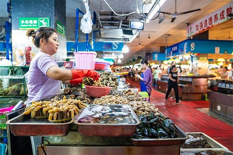 小胡子海鲜连锁店(第一市场店)旅游景点攻略图