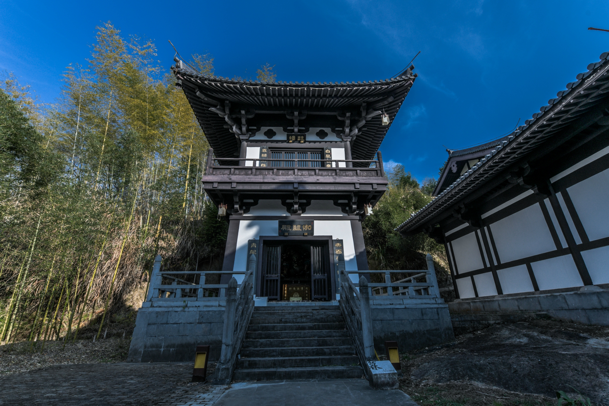 黄山地区算最大规模的汉唐风格寺院