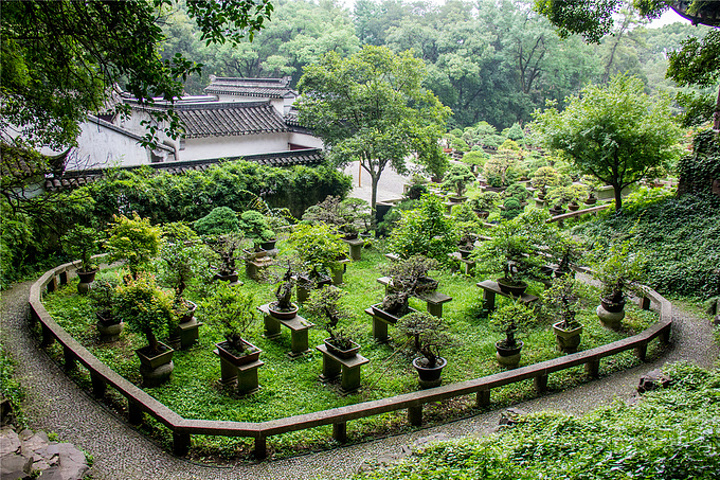 拥翠山道观图片