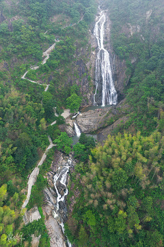 天柱山大峡谷旅游景点攻略图