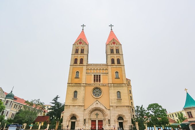天主教堂，西式青岛图片