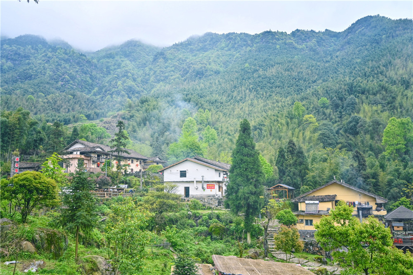 18户人家80个人，宜春最具有乡愁的村庄，四面环山风景绮丽_兰若