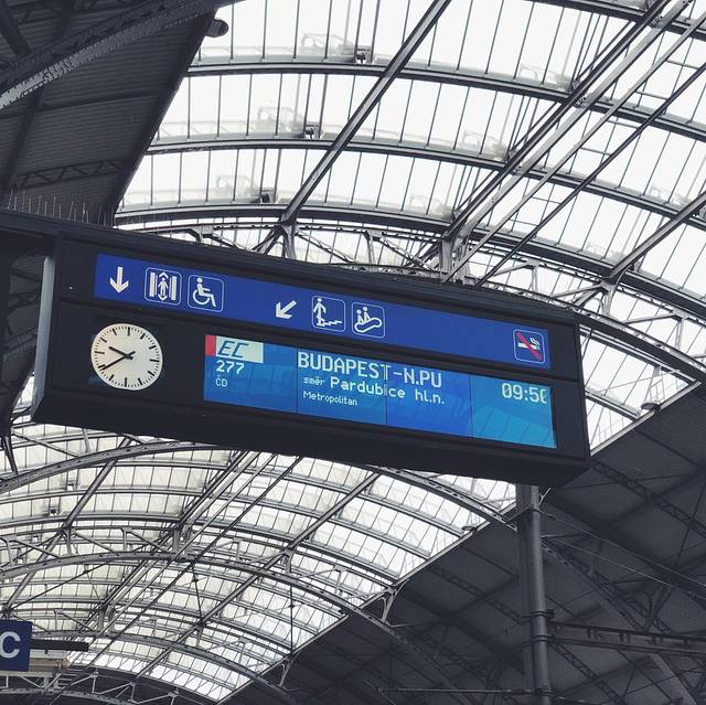 布拉格中央火车站