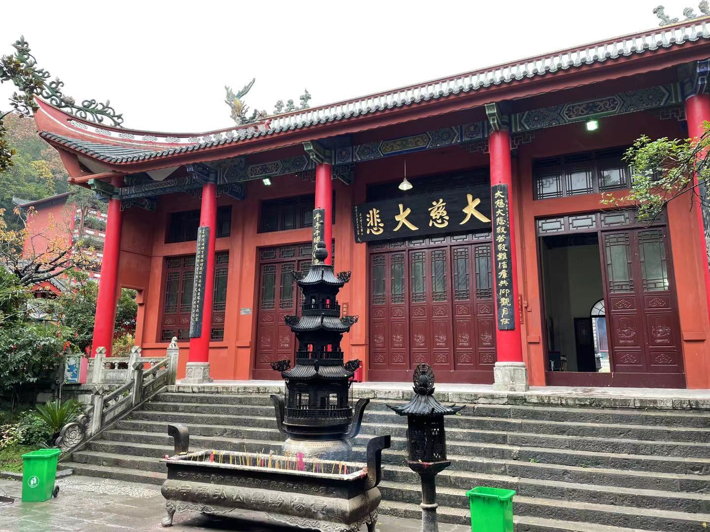 西安弘福寺图片