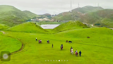 仰天湖大草原旅游景点攻略图