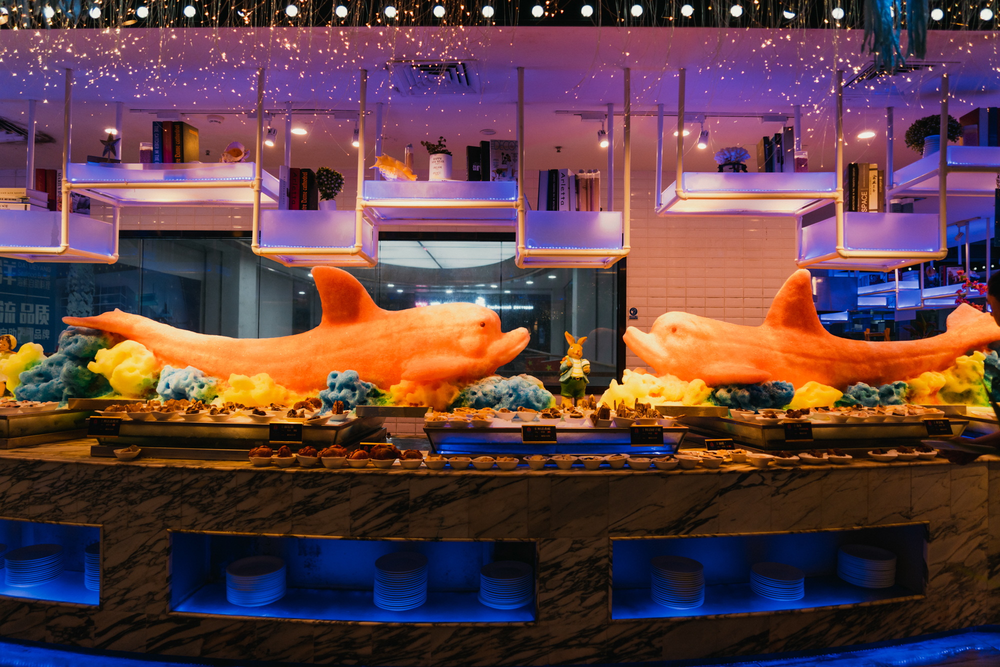 三亚大菠萝海鲜自助餐图片