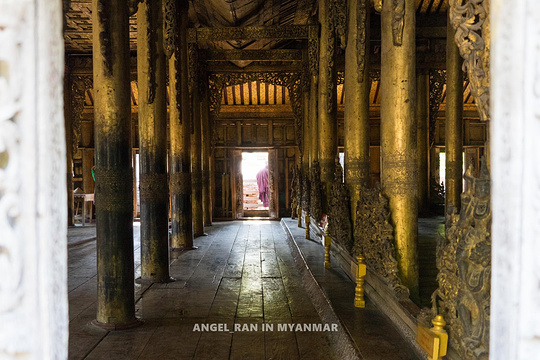 金色宫殿僧院  (Shwenandaw Kyaung)旅游景点图片