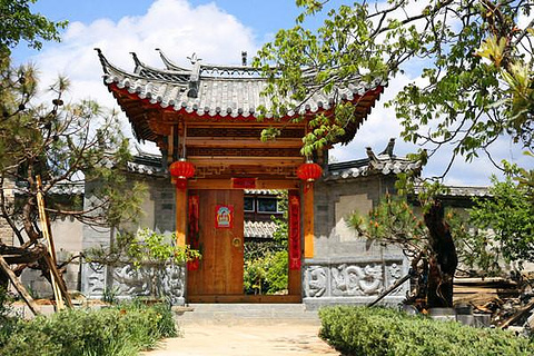 雪嵩村(玉湖村)旅游景点攻略图