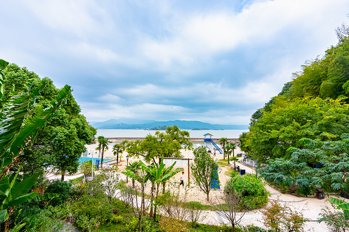 宁海湾横山岛景区图片