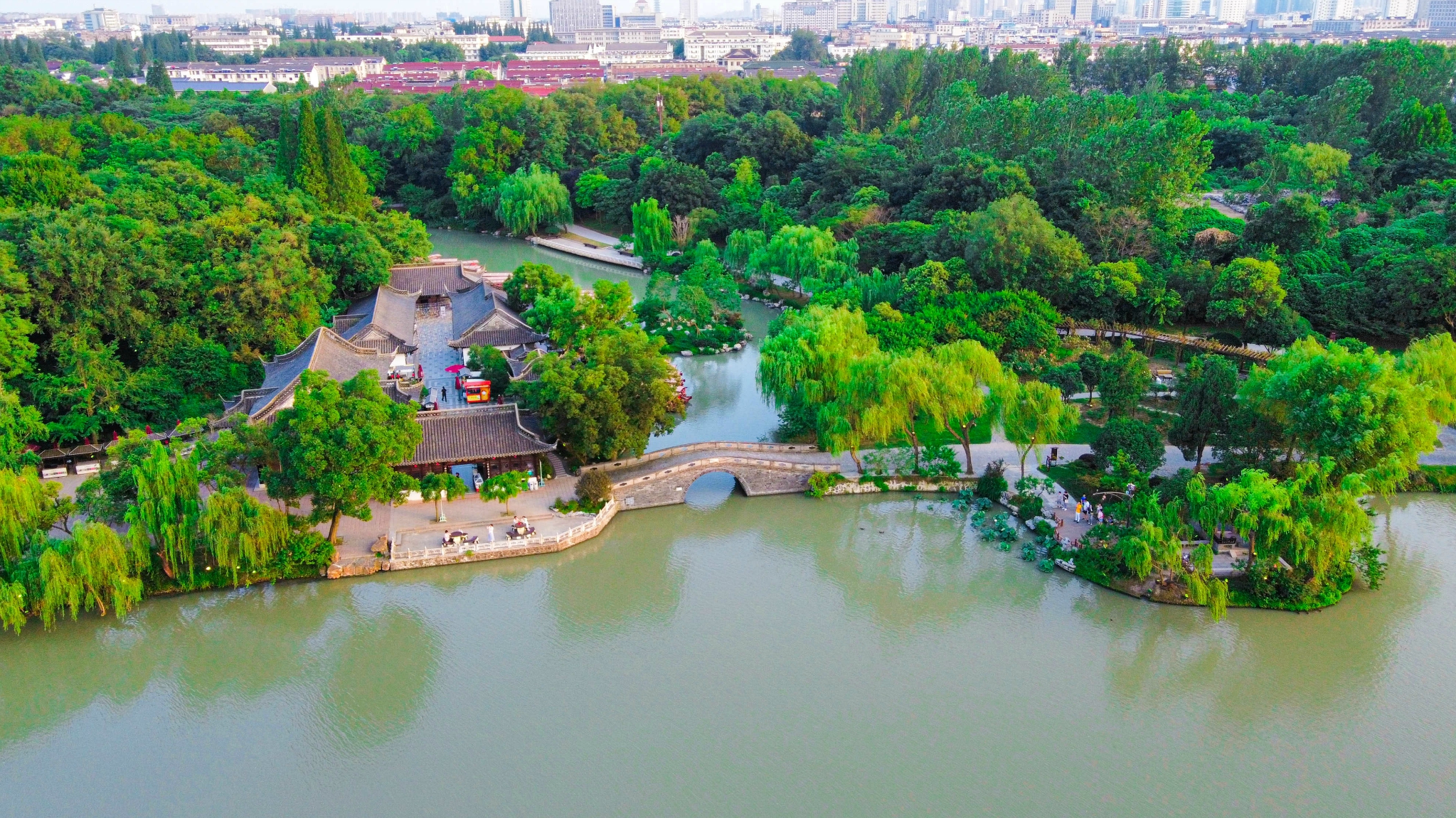 扬州瘦西湖著名景点图片