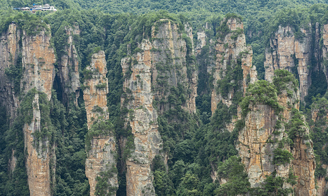 袁家界景区旅游景点攻略图