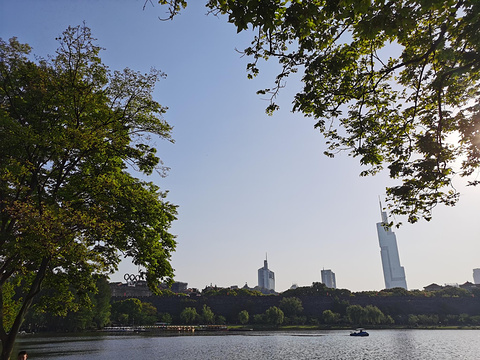 玄武湖景区旅游景点攻略图