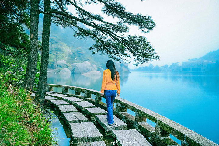 "...，这些远看似古堡魏立的天柱山岩石，在西关群峰垂直节理中非常发育，形成了横看成岭侧成峰的美丽景致_天柱山"的评论图片