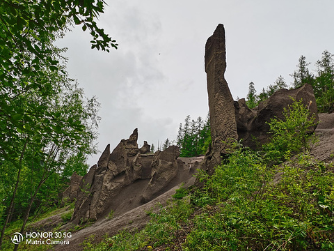 聚龙火山石林景区旅游景点攻略图