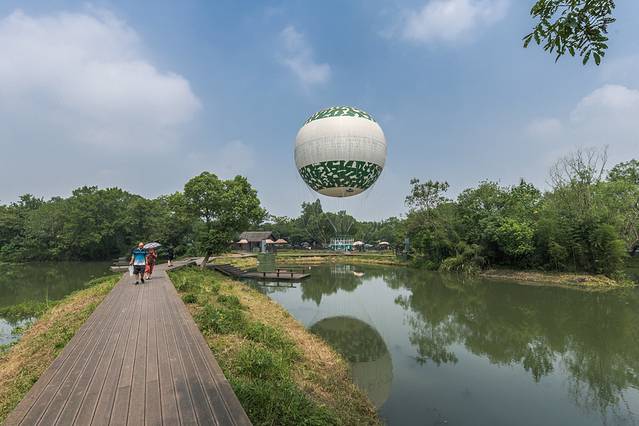 西溪空中揽胜氦气球
