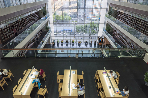 四川省图书馆旅游景点攻略图