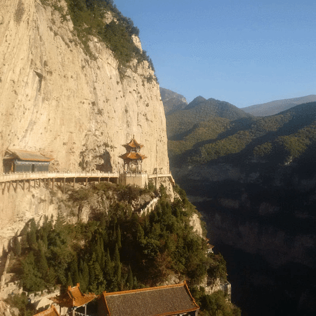 绵山风景区-朱家凹游览区