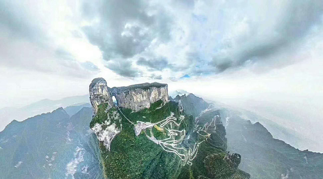 天门山山门旅游景点图片